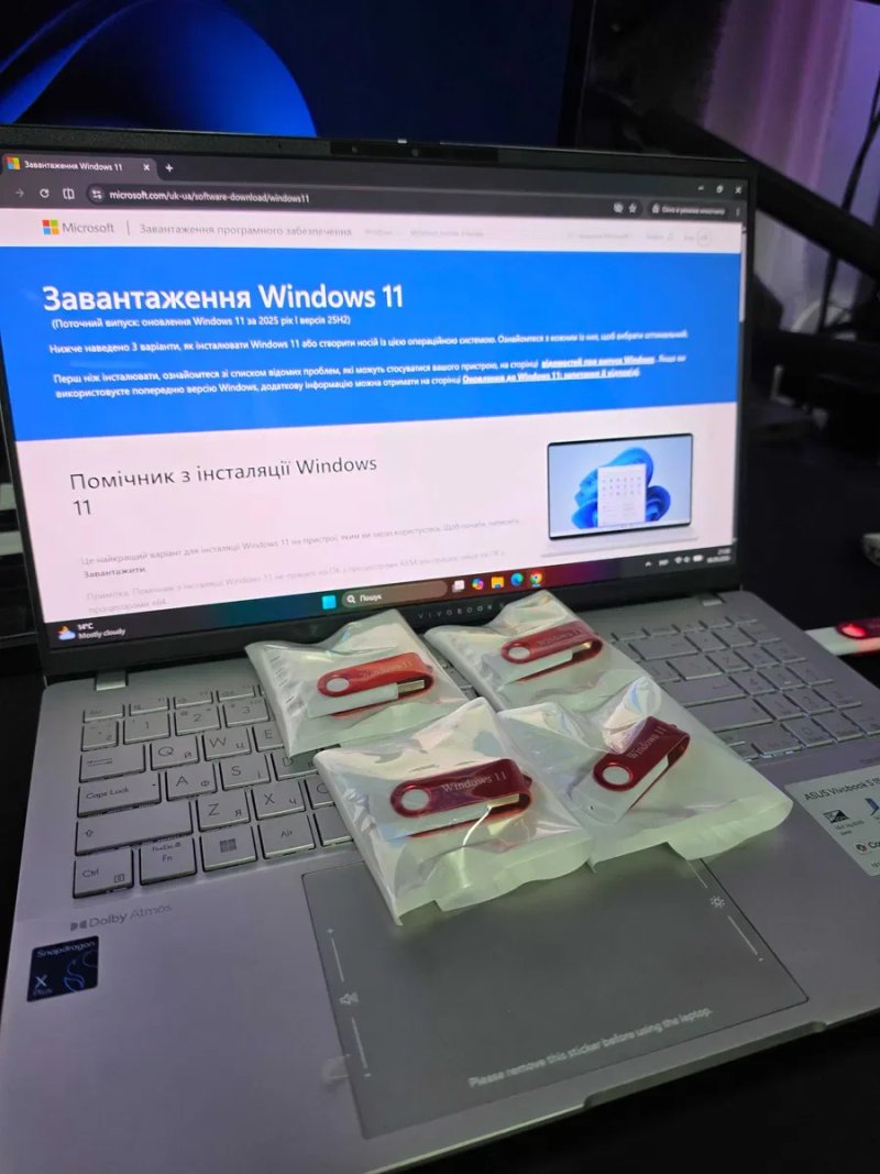 Флешка Windows 11 Pro • Віндовс 11 Про • Виндовс 11 Про — готова завантажувальна USB-флешка для встановлення, мова на вибір — фото 2