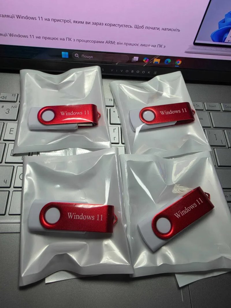 Флешка Windows 11 Pro • Віндовс 11 Про • Виндовс 11 Про — готова завантажувальна USB-флешка для встановлення, мова на вибір — фото 4