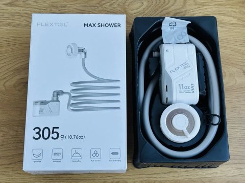 Flextail Max Shower акумуляторний портативний душ, туристичний душ