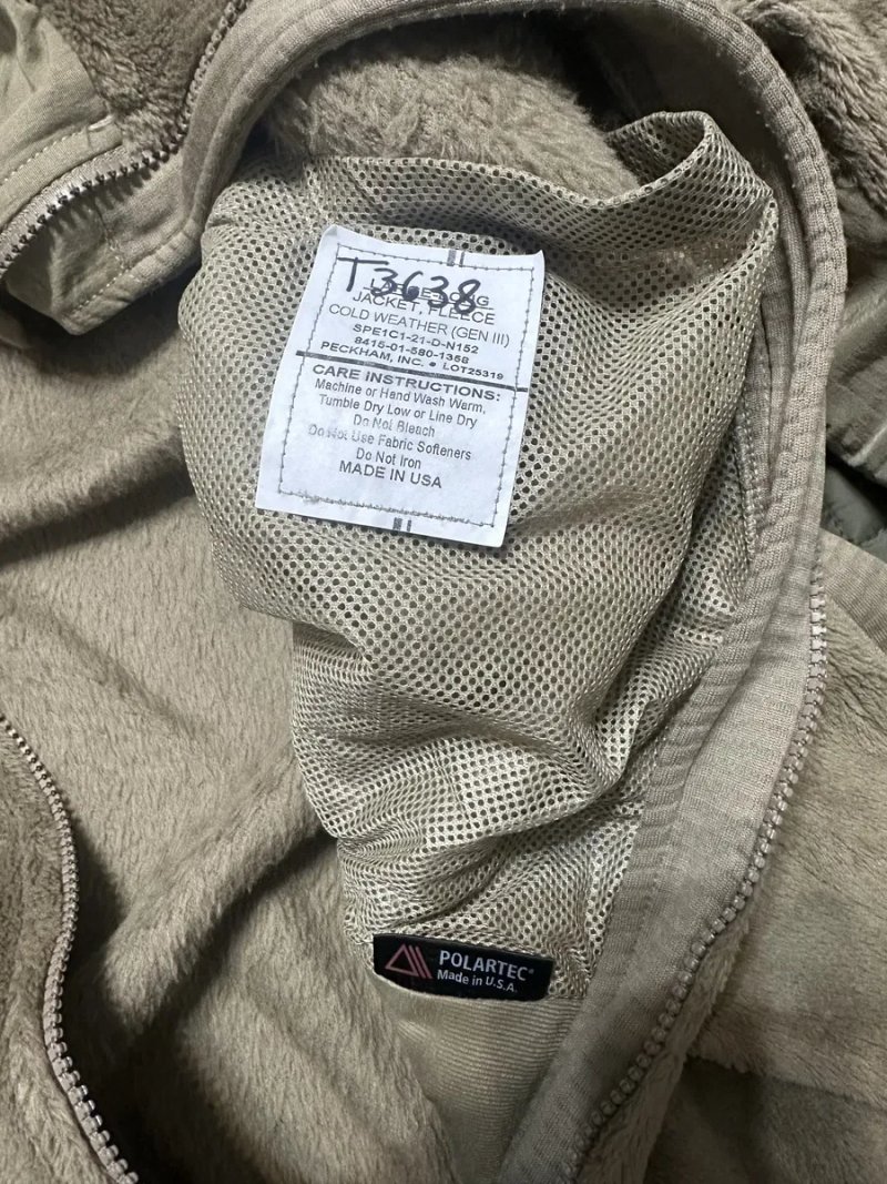 Фліска,fleece,ecwcs,level 3,tan,LL — фото 2