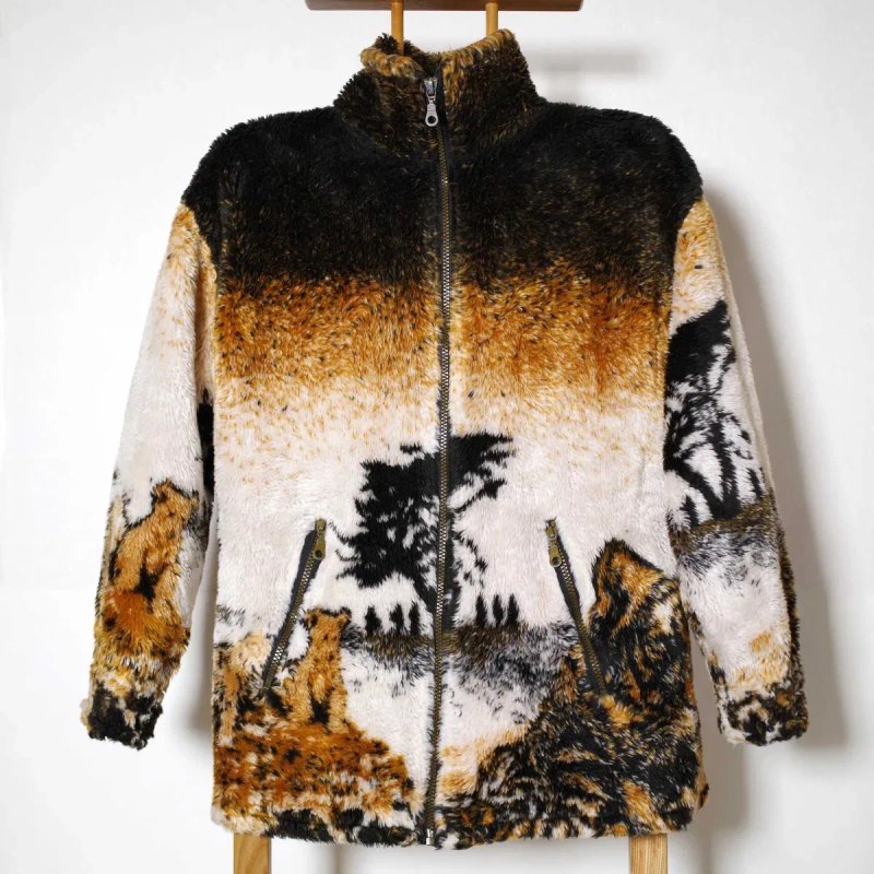 Флісова кофта Mazmania Fleece Jacket Vintage 90s Made England М розмір