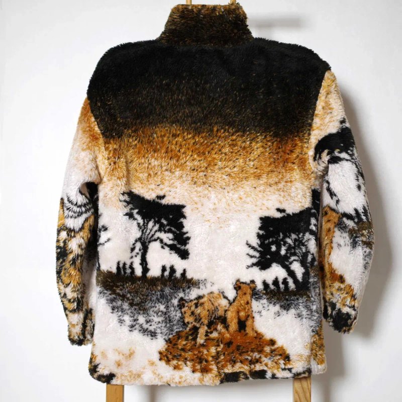 Флісова кофта Mazmania Fleece Jacket Vintage 90s Made England М розмір — фото 3