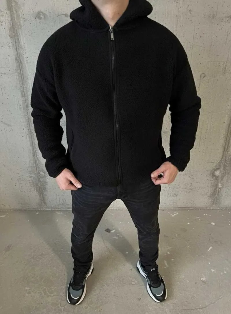 Флісова куртка-худі Sherpa Zip Hoodie — фото 6