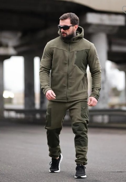 Флісовий спортивний тактичний костюм
