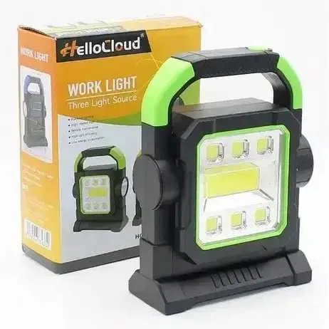 Фонарь аккумуляторный с солнечной панелью и зарядкой от usb HC 7078