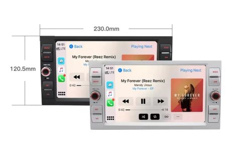 Ford Focus 2 MK2, Mondeo 9, S-Max, С-Max, Kuga Android магнітола Carplay Android Auto