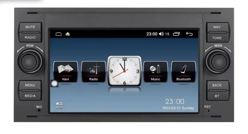 Ford Focus 2 MK2, Mondeo 9, S-Max, С-Max, Kuga Android магнітола Carplay Android Auto — фото 2