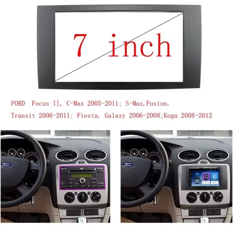 Ford Focus 2 MK2, Mondeo 9, S-Max, С-Max, Kuga Android магнітола Carplay Android Auto — фото 4