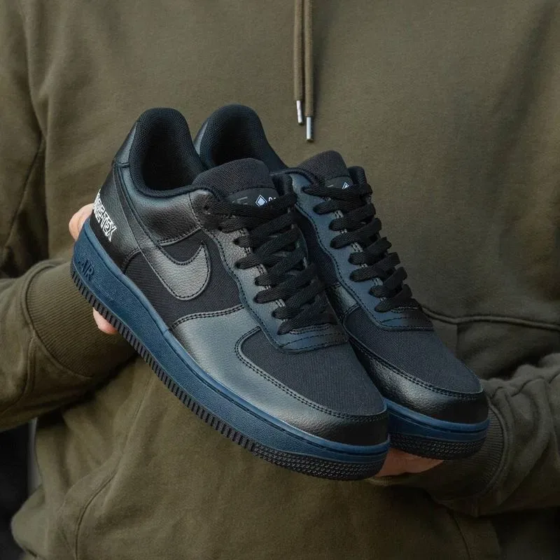 Форси на GORE-TEX! Водонепроникні! Останні пари в 41, 42 та 44 розмір! nike air force gore-tex black — фото 2