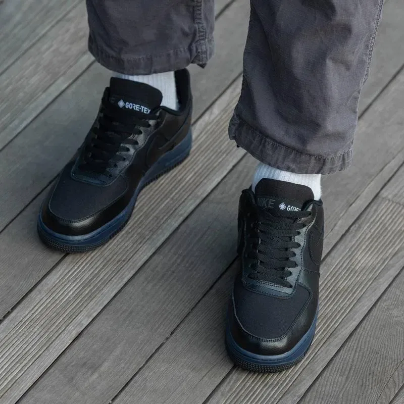 Форси на GORE-TEX! Водонепроникні! Останні пари в 41, 42 та 44 розмір! nike air force gore-tex black — фото 4