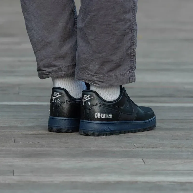 Форси на GORE-TEX! Водонепроникні! Останні пари в 41, 42 та 44 розмір! nike air force gore-tex black — фото 6