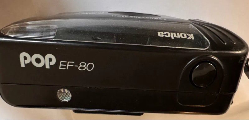 Фотоапарат плівковий Konica Pop EF-80 з чохлом — фото 4