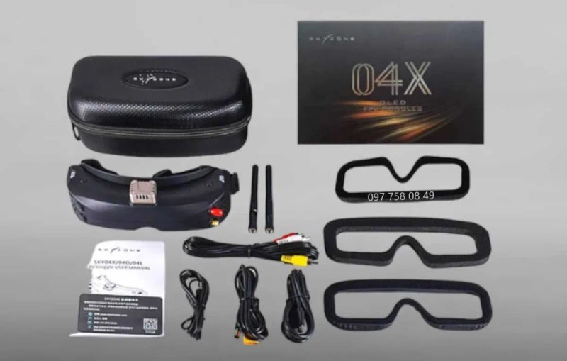 FPV Окуляри Skyzone SKY04X PRO + Steadyview V3.3 Full HD 1920 х 1080 — фото 3
