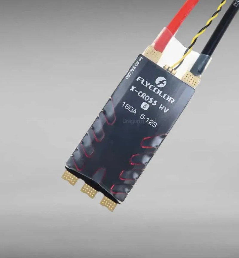FPV Регулятор швидкості Flycolor X-CROSS HV3 160A ESC 5-12S — фото 2