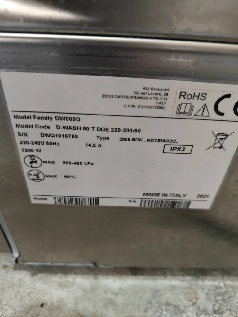Фронтальна посудомиюча машина Dihr d-wash 50 t dde стан нової — фото 6
