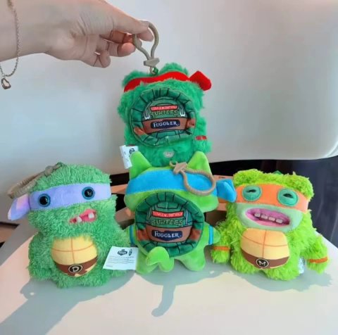 Fuggler фуглер фаглер мягкие брелки черепашки ниндзя tmnt Леонардо Донателло Микеланджело