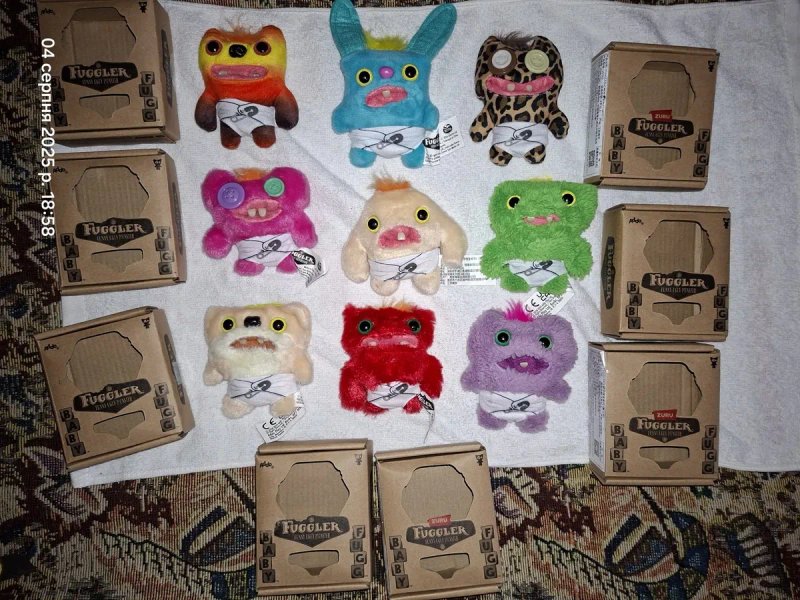 Fuggler мякі фаглер фуглер нова 4 серія baby fugg малюк 10 см оригінал — фото 7