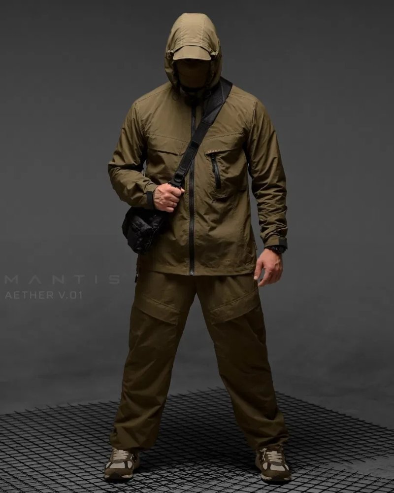 Функціональний костюм MANTIS® AETHER V.01 - Olive Олива / Маємо Кілька Кольорів у наявності / якісний функціональний чоловічий костюм Весна - Осінь — фото 2