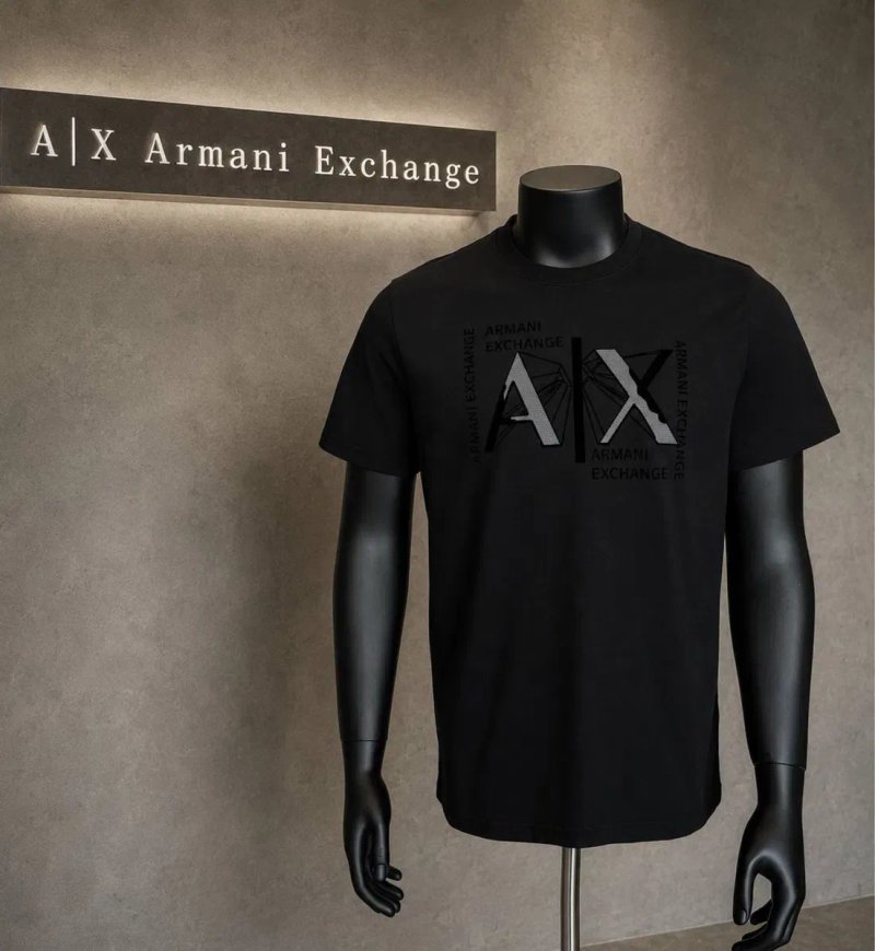 Футболка Armani Exchange A|X | 4 кольори | Розміри M–3XL — фото 2