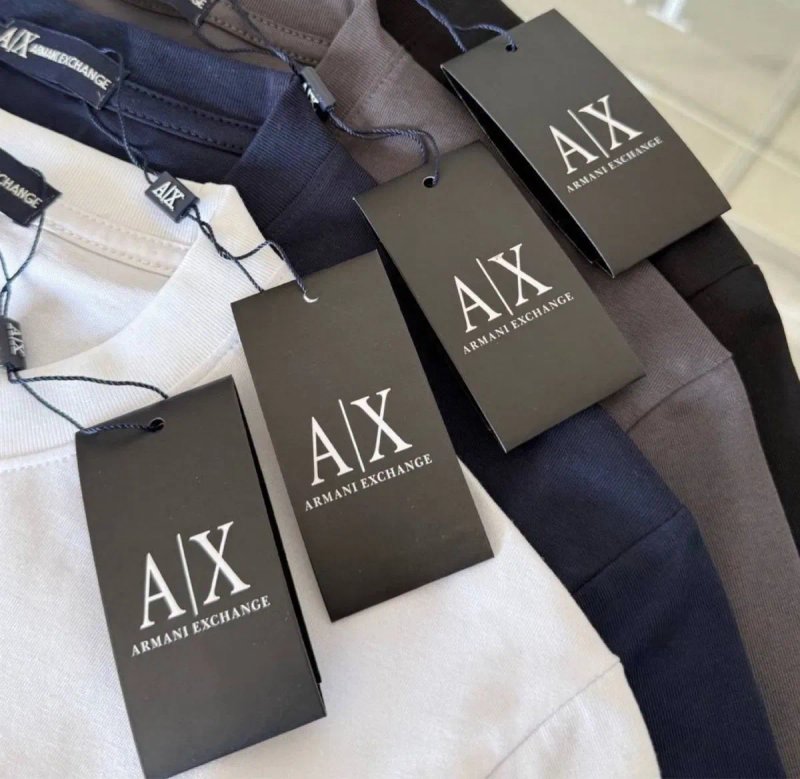 Футболка Armani Exchange A|X | 4 кольори | Розміри M–3XL — фото 6