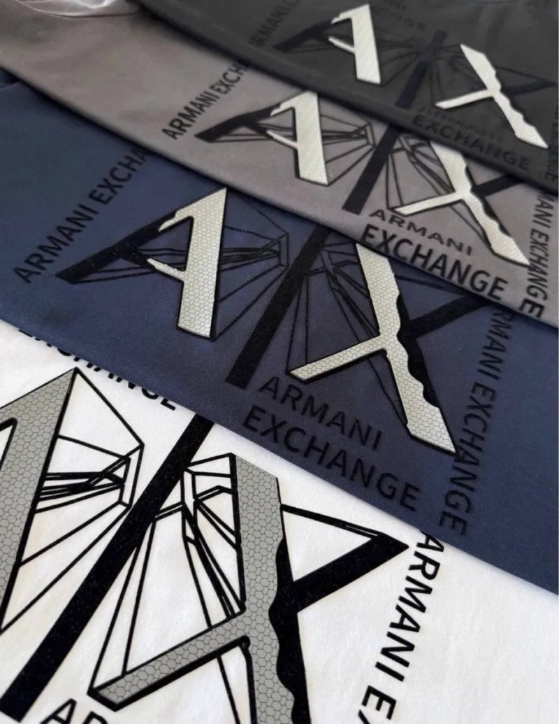 Футболка Armani Exchange A|X | 4 кольори | Розміри M–3XL — фото 7