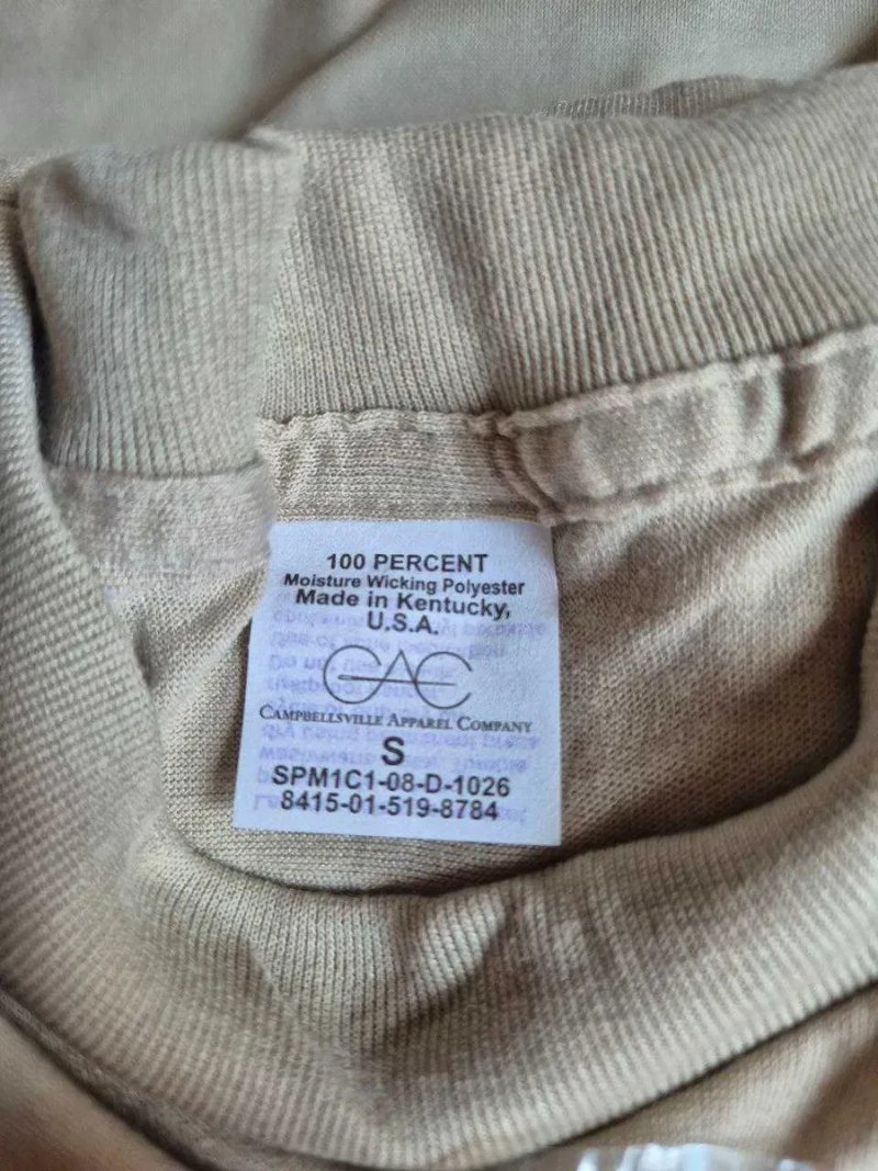 Футболка армії США Quick Dry Moisture Wicking M/L/XL/2XL — фото 4