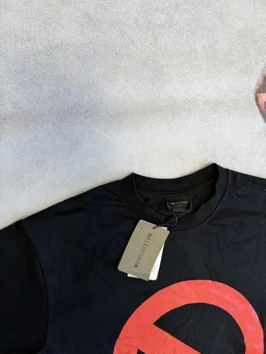 футболка Balenciaga Bfrnd Air tee black S M L vetements protocol index — фото 2