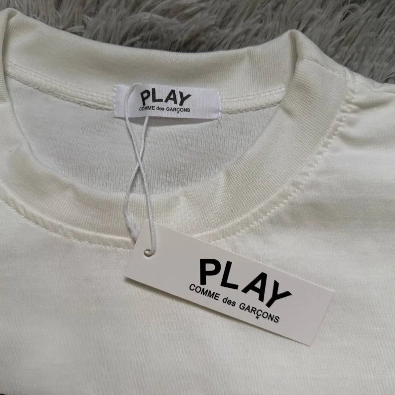 Футболка Comme des Garcons Play Logo унисекс плей с сердцем — фото 5