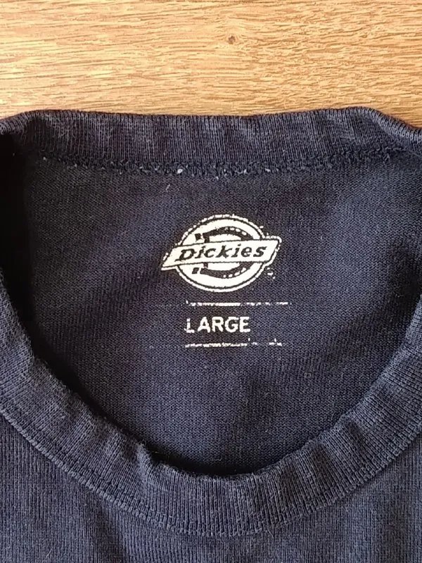 Футболка Dickies с махровым патчем, L/M, 100% хлопок — фото 4