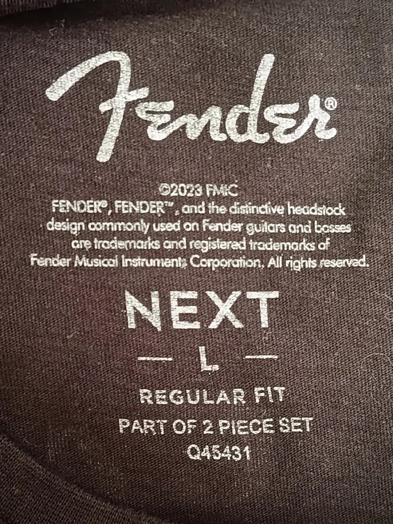 Футболка Fender x Next Graphic Tee L — фото 3