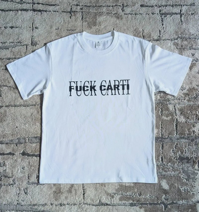 Футболка FUCK CARTI oversize y2k opium swag archive — фото 2
