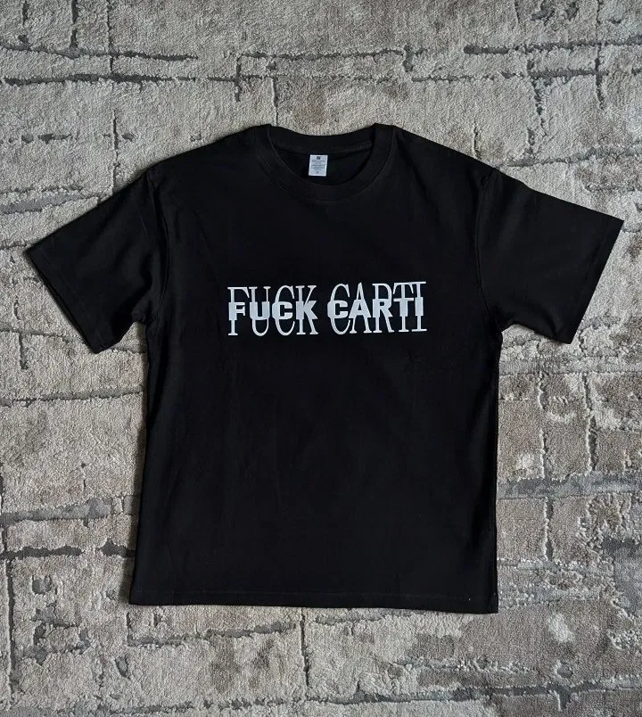Футболка FUCK CARTI oversize y2k opium swag archive — фото 3