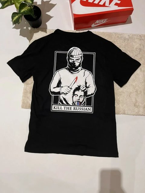 Футболка/Футболка чорна /KILL THE/Чорна
