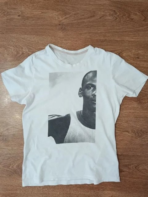 Футболка Jordan (Nike) белая, 100% хлопок