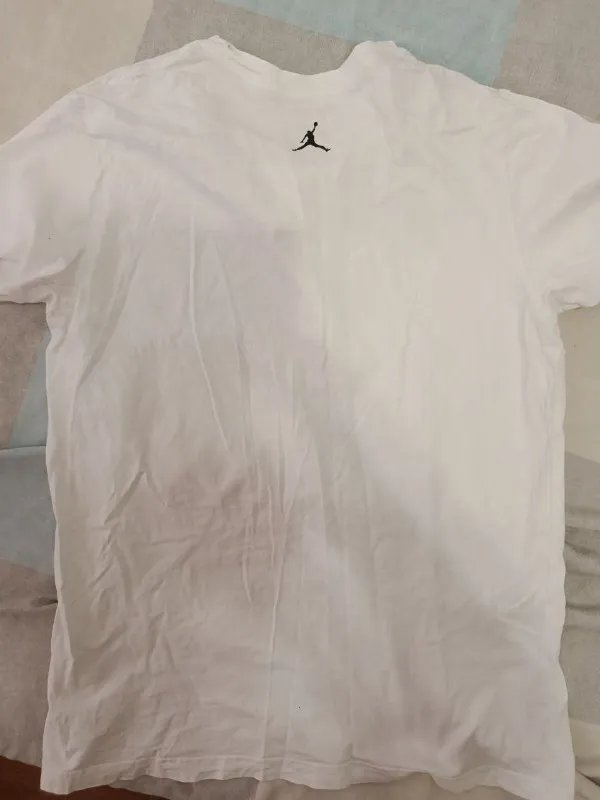 Футболка Jordan (Nike) белая, 100% хлопок — фото 2