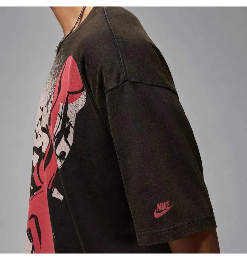 Футболка Jordan Reissue Graphic Oversized T-Shirt Black  HQ8982-010 — фото 3