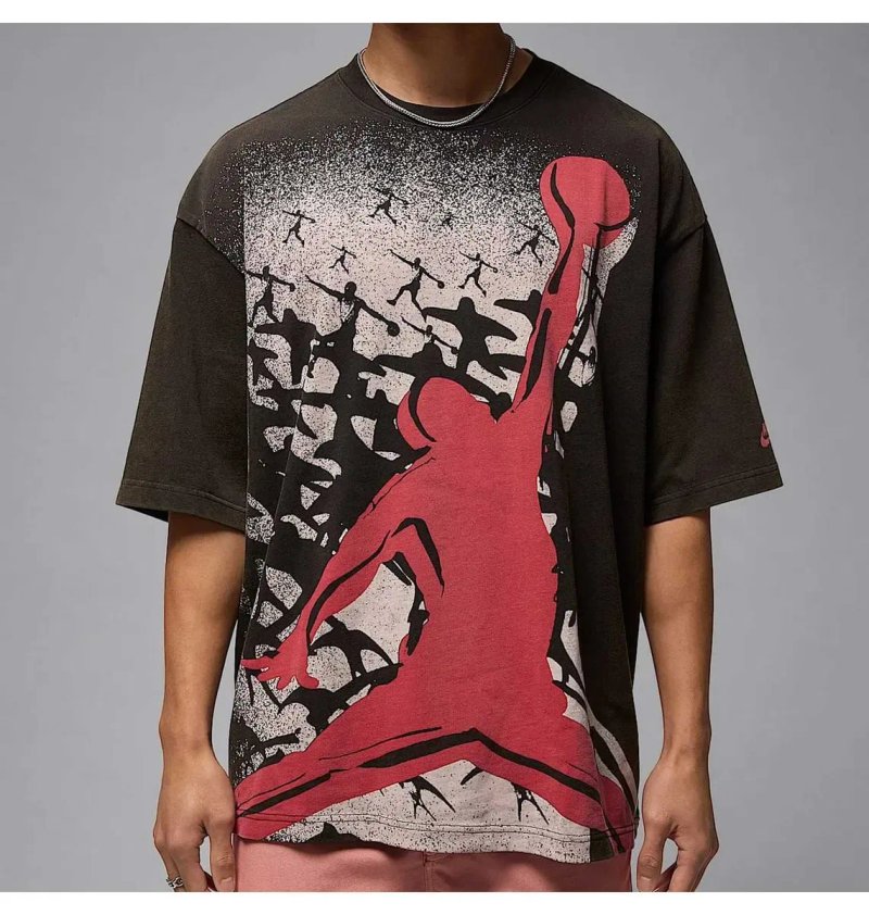 Футболка Jordan Reissue Graphic Oversized T-Shirt Black  HQ8982-010 — фото 4