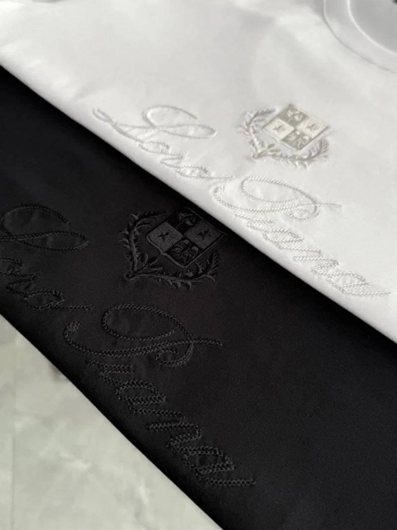 Футболка Loro Piana чоловіча преміум M-XXL біла чорна — фото 5