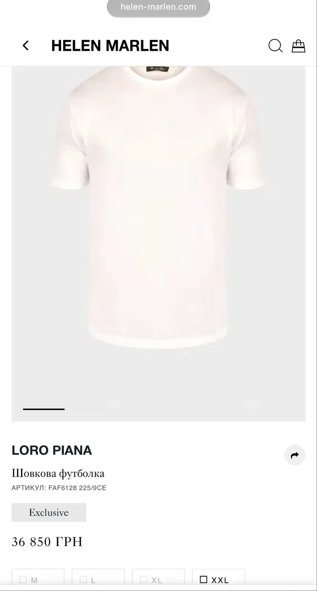 Футболка Loro Piana, оригинал ! — фото 6