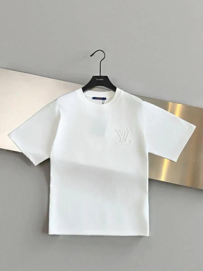 Футболка Louis Vuitton / Луі Вітон, чорна біла, (S-2XL) — фото 5