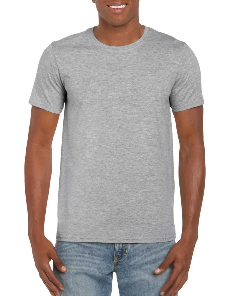 Футболка мужская 100% хлопок Gildan Men’s Softstyle Cotton t-shirt — фото 4