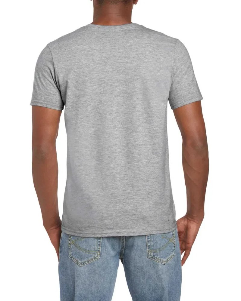 Футболка мужская 100% хлопок Gildan Men’s Softstyle Cotton t-shirt — фото 5