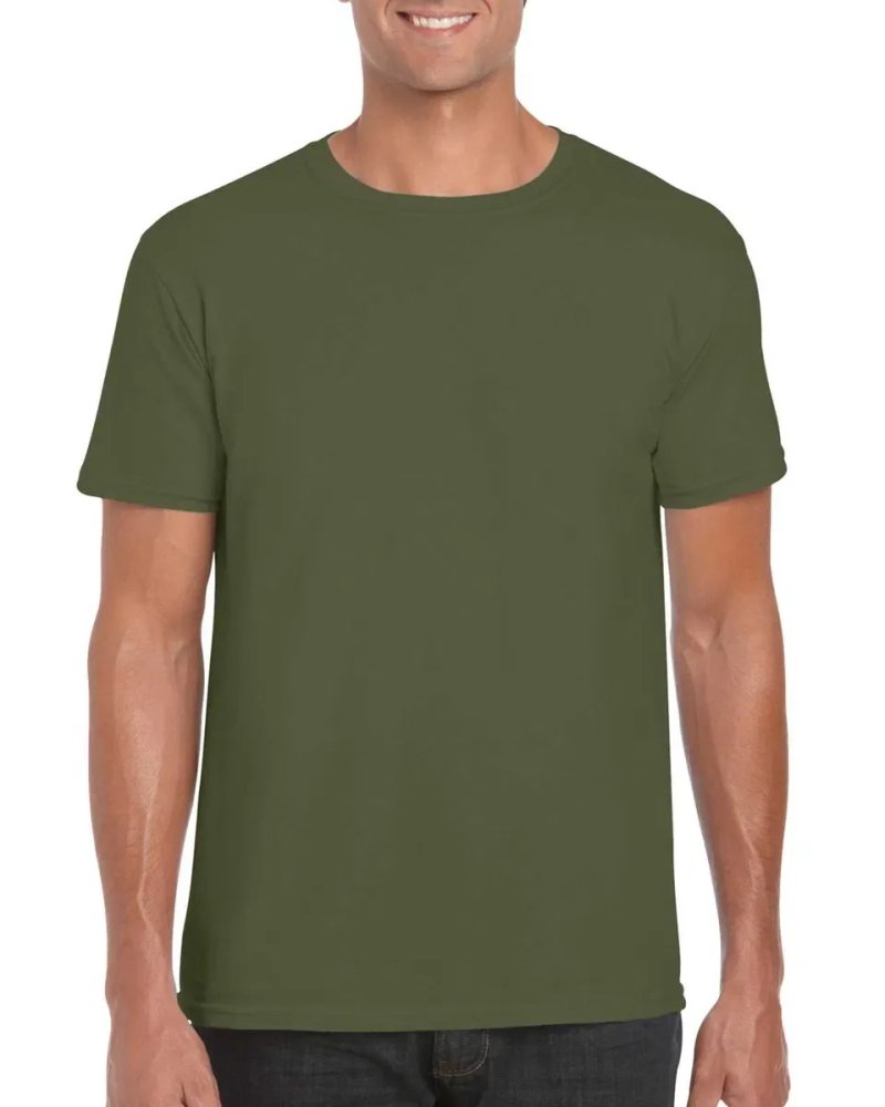 Футболка мужская 100% хлопок Gildan Men’s Softstyle Cotton t-shirt — фото 6