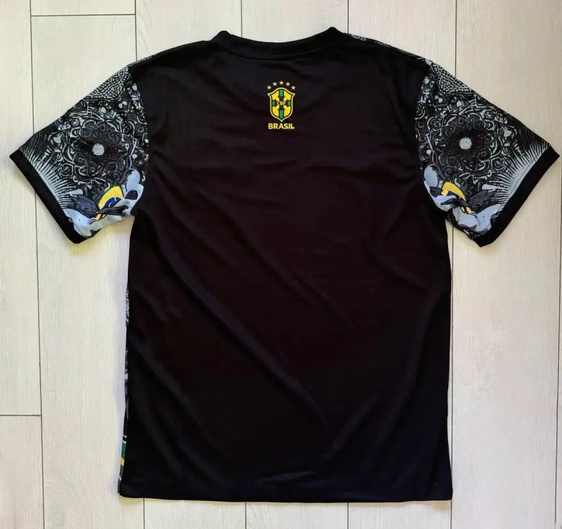 Футболка Nike Brazil, розмір S, L, XL. Футболка Nike чорна. — фото 3