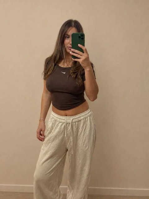 Футболка Nike оригінал коричнева XS(S)