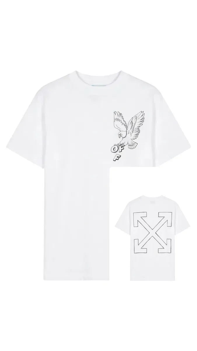Футболка off white — фото 8