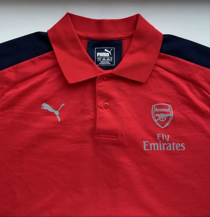 Футболка-поло Arsenal Puma 2016-17, розмір XL, червона — фото 3