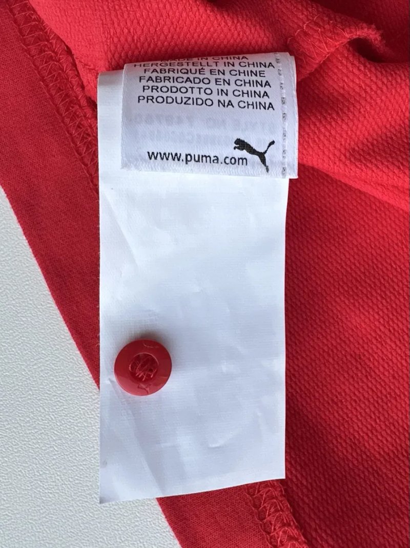 Футболка-поло Arsenal Puma 2016-17, розмір XL, червона — фото 6