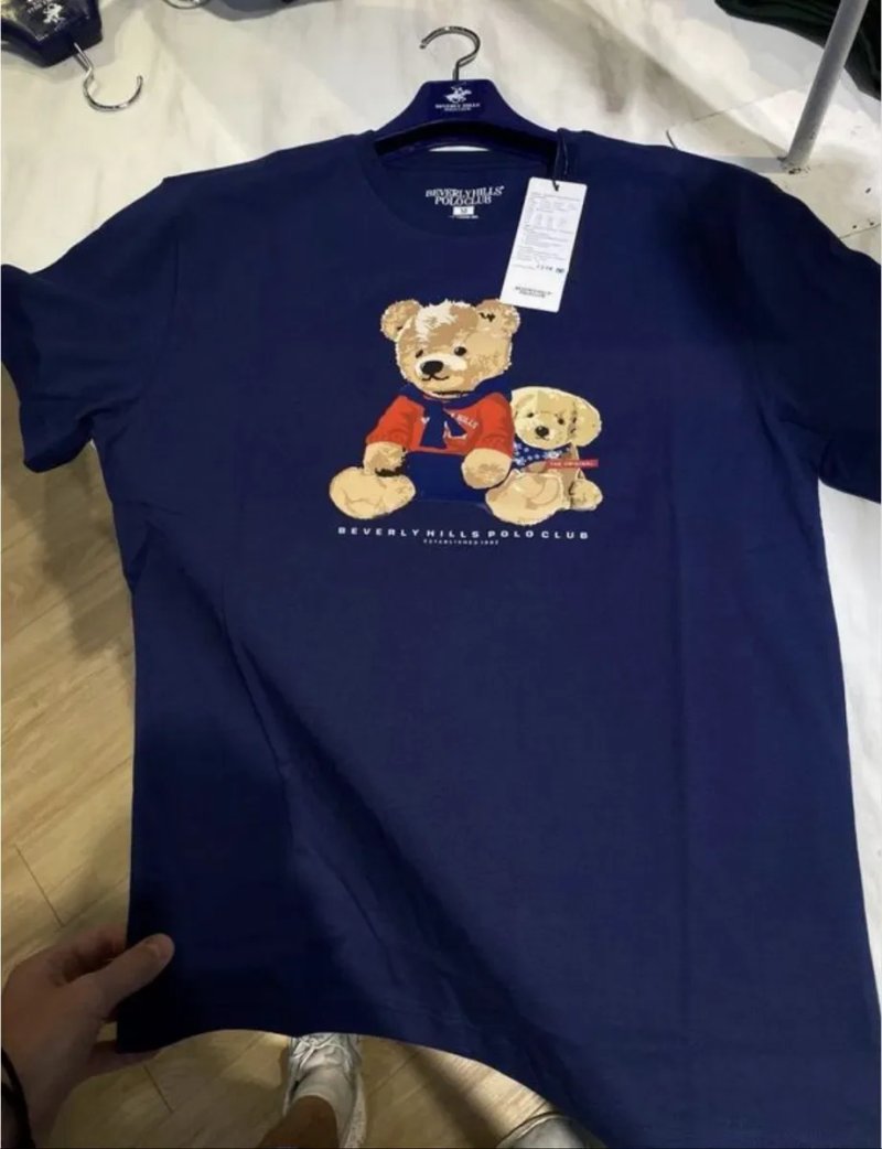 Футболка polo bear ralph lauren унісекс футболка з ведмедем, футболка — фото 3