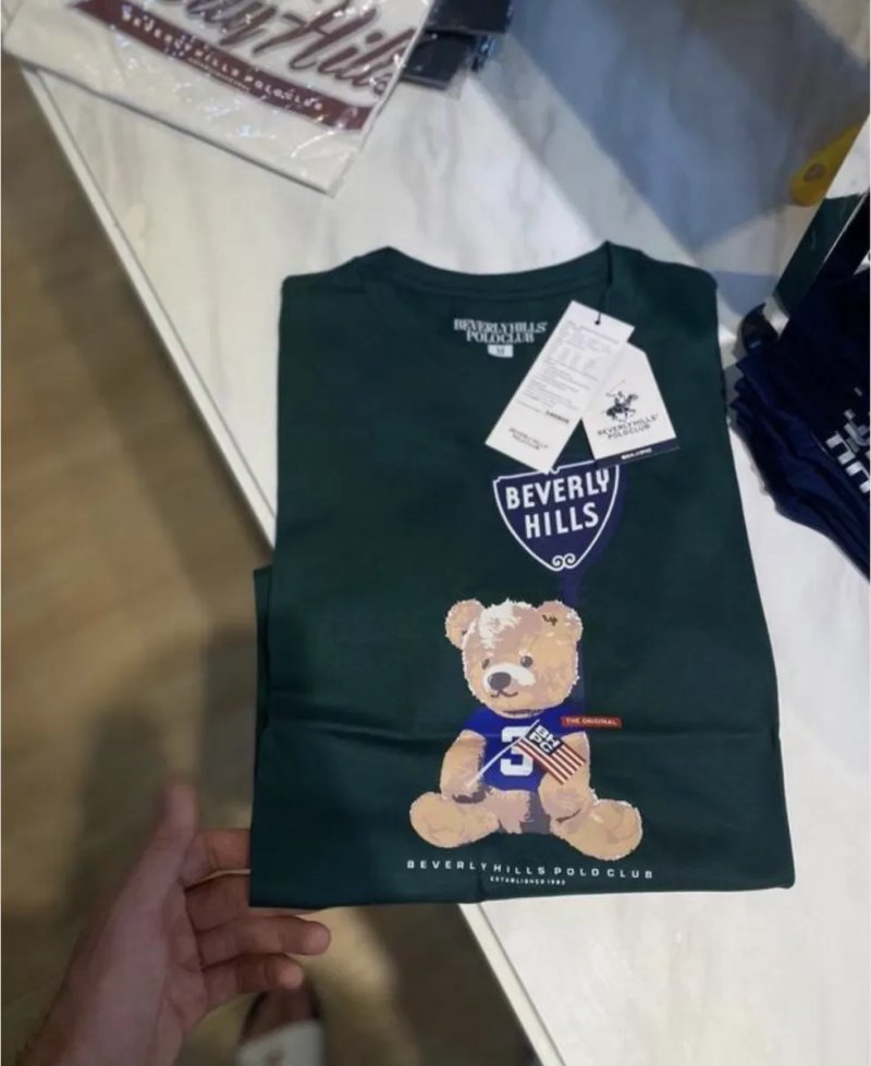 Футболка polo bear унісекс з ведмедем ralph lauren — фото 4